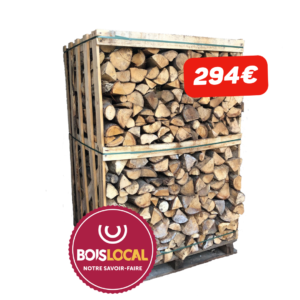 Bois de chauffage local demi-sec – 3 stères de bois en 33cm ou 2,6 en 50 cm