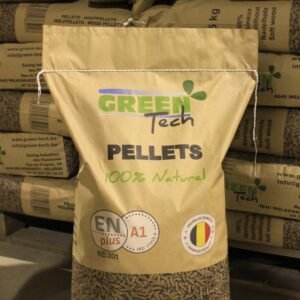 Pellets ENplus 35 sacs papier -525 kg – 100% résineux – 100% belge