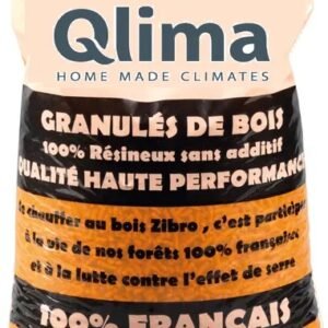 Palette granulés de bois QLIMA (72 sacs de 15kg)