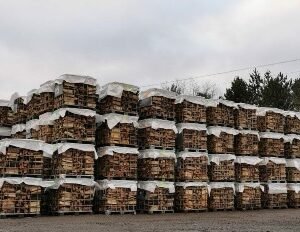 20 STÈRES 50/40 CM- PALETTE BOIS DE CHAUFFAGE [Mélange de bois dur et sec] (charme /hêtre /chêne / frêne ou bouleau)