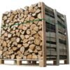 40 CM – 3 STÈRES – BOIS DE CHAUFFAGE – MÉLANGE DE BOIS DUR – PALETTE