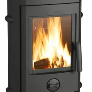 Poêle à bois INVICTA Remilly anthracite, 7 kW